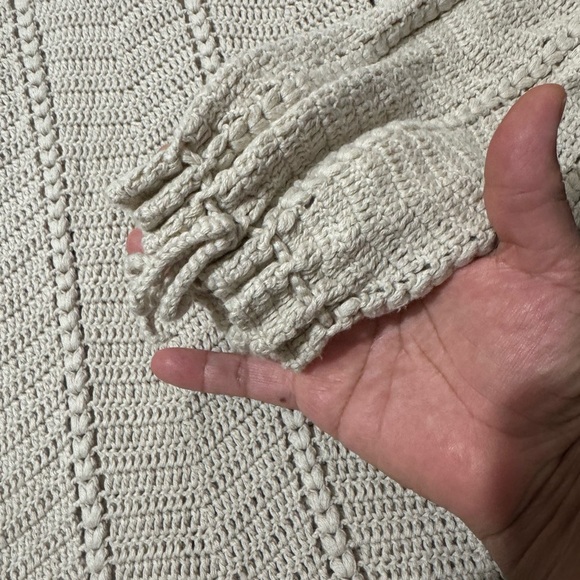 J. Crew Cream V-Neck Sweater - Picture 4 of 12